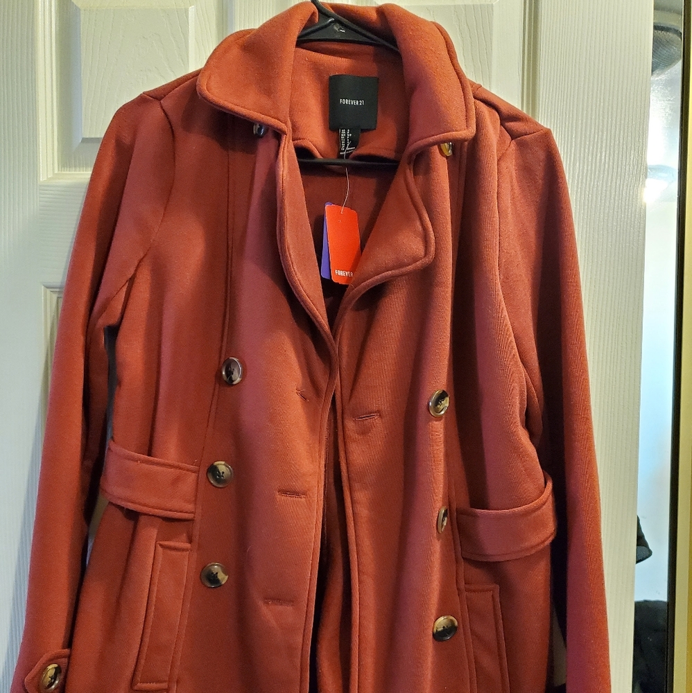 Forever 21 Peacoat Jacket